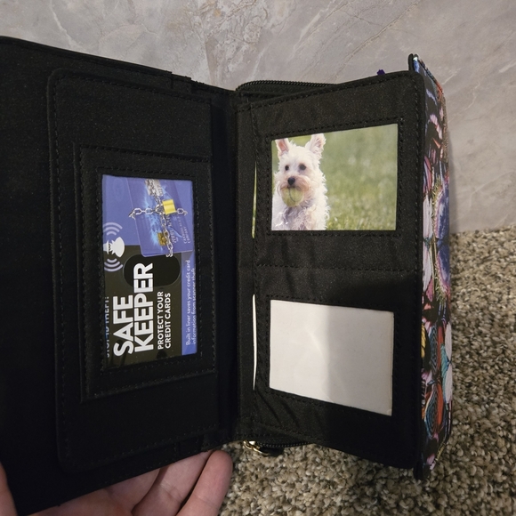 Mundi Black and Multicolor Butterfly Clutch - Picture 9 of 10